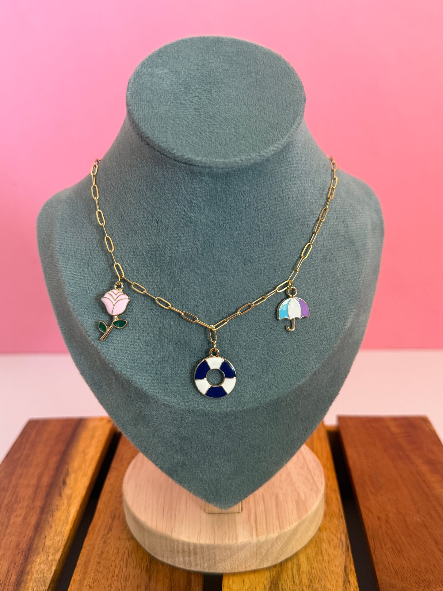 Umbrella charms chain