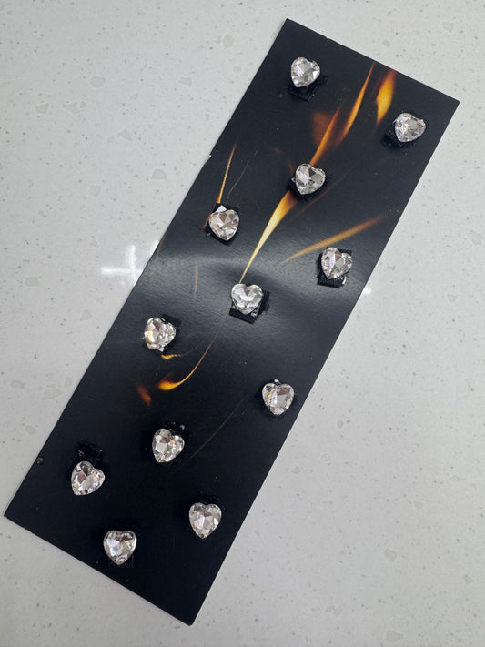Heart stick ons