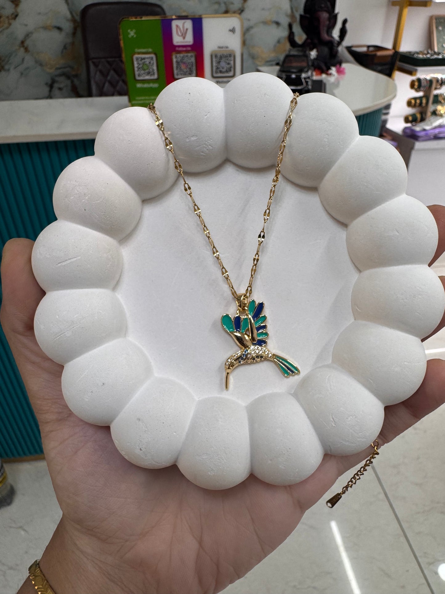 Bird anti tarnish chain