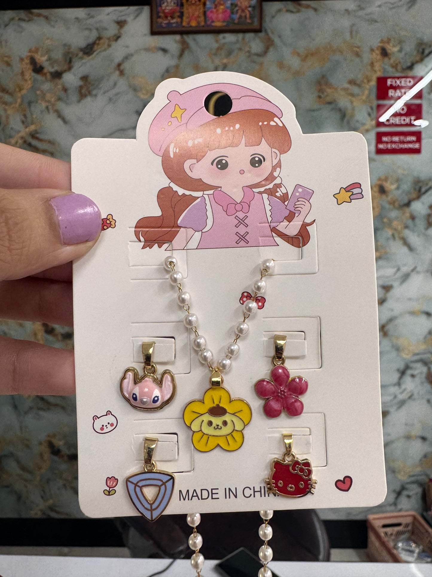 Charm jewelry sets
