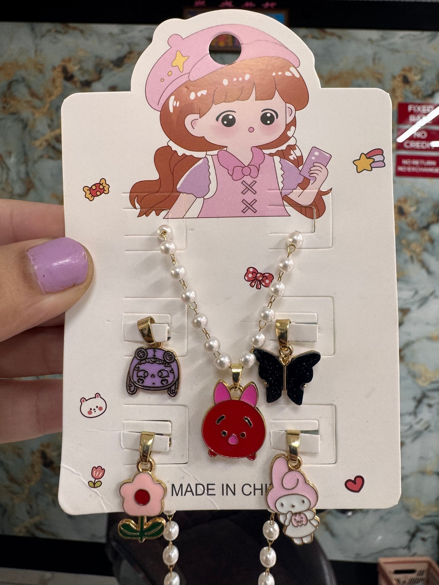 Charm jewelry sets