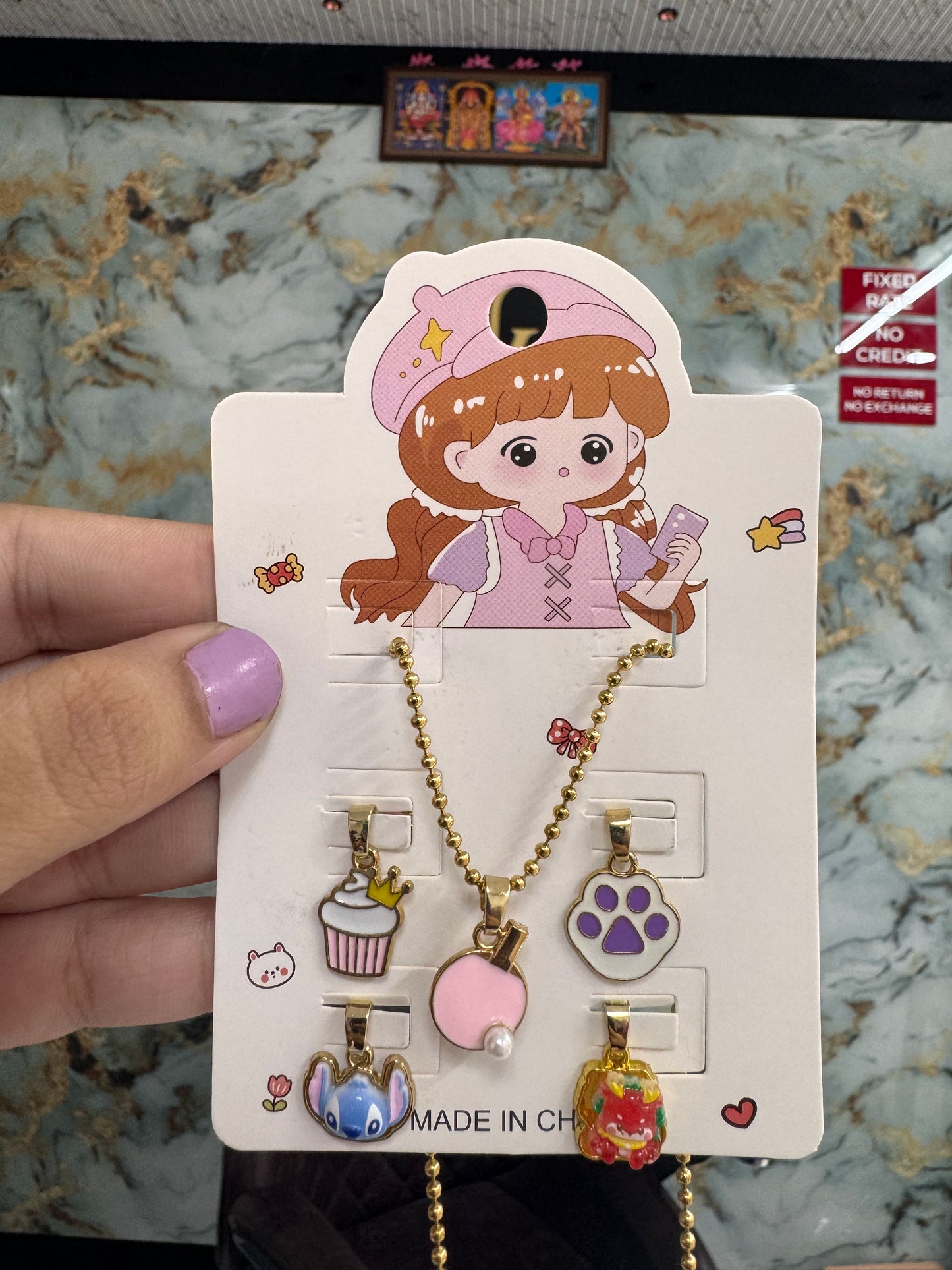 Charm jewelry sets