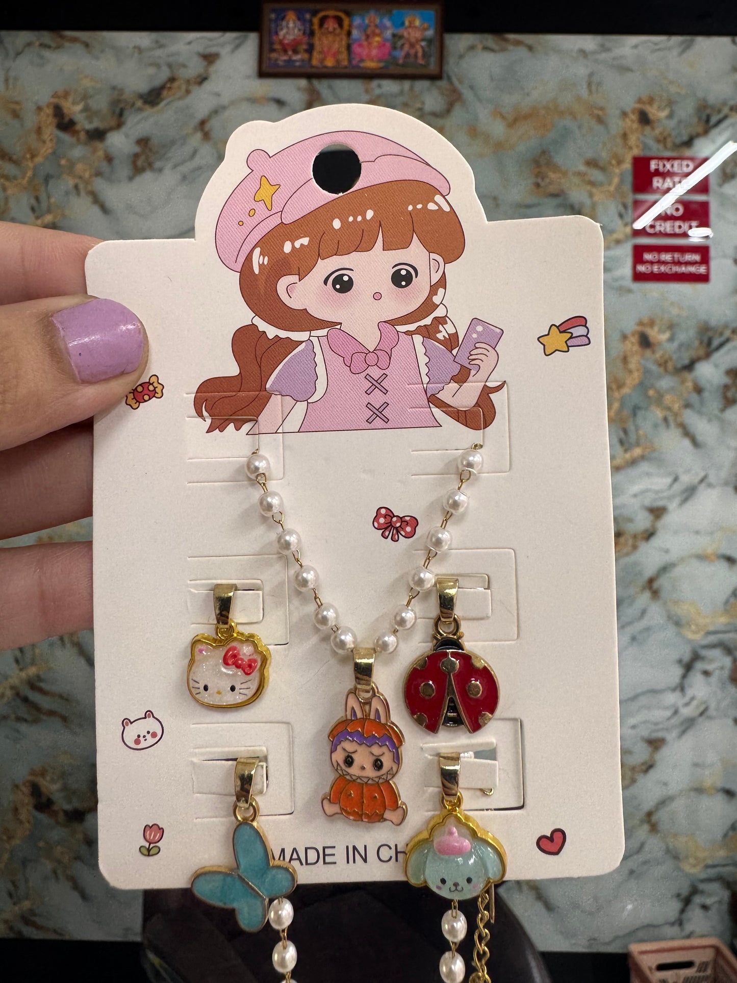 Charm jewelry sets