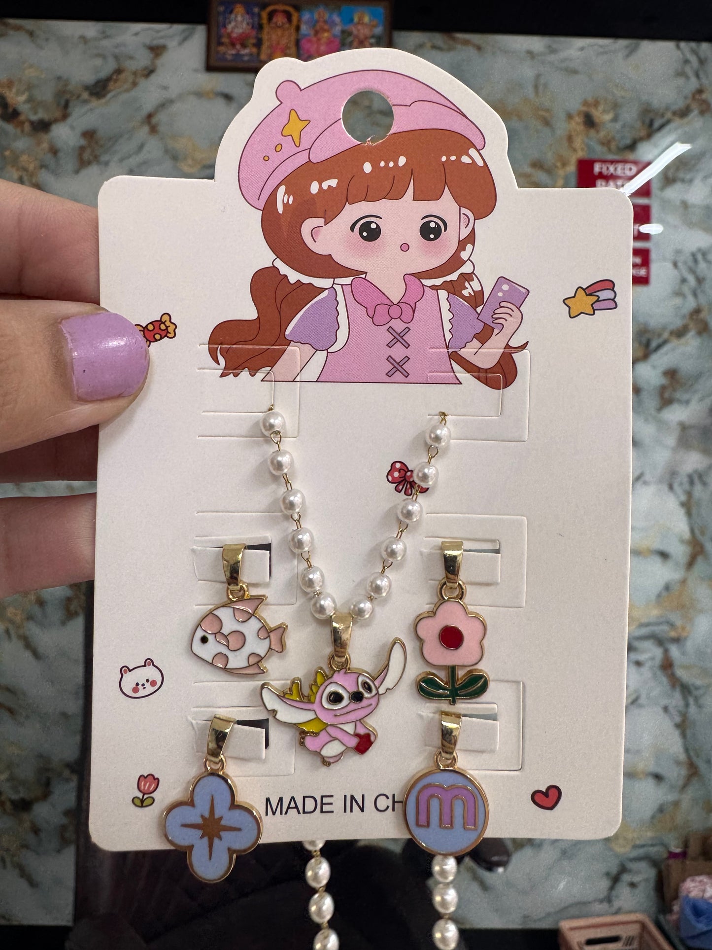 Charm jewelry sets
