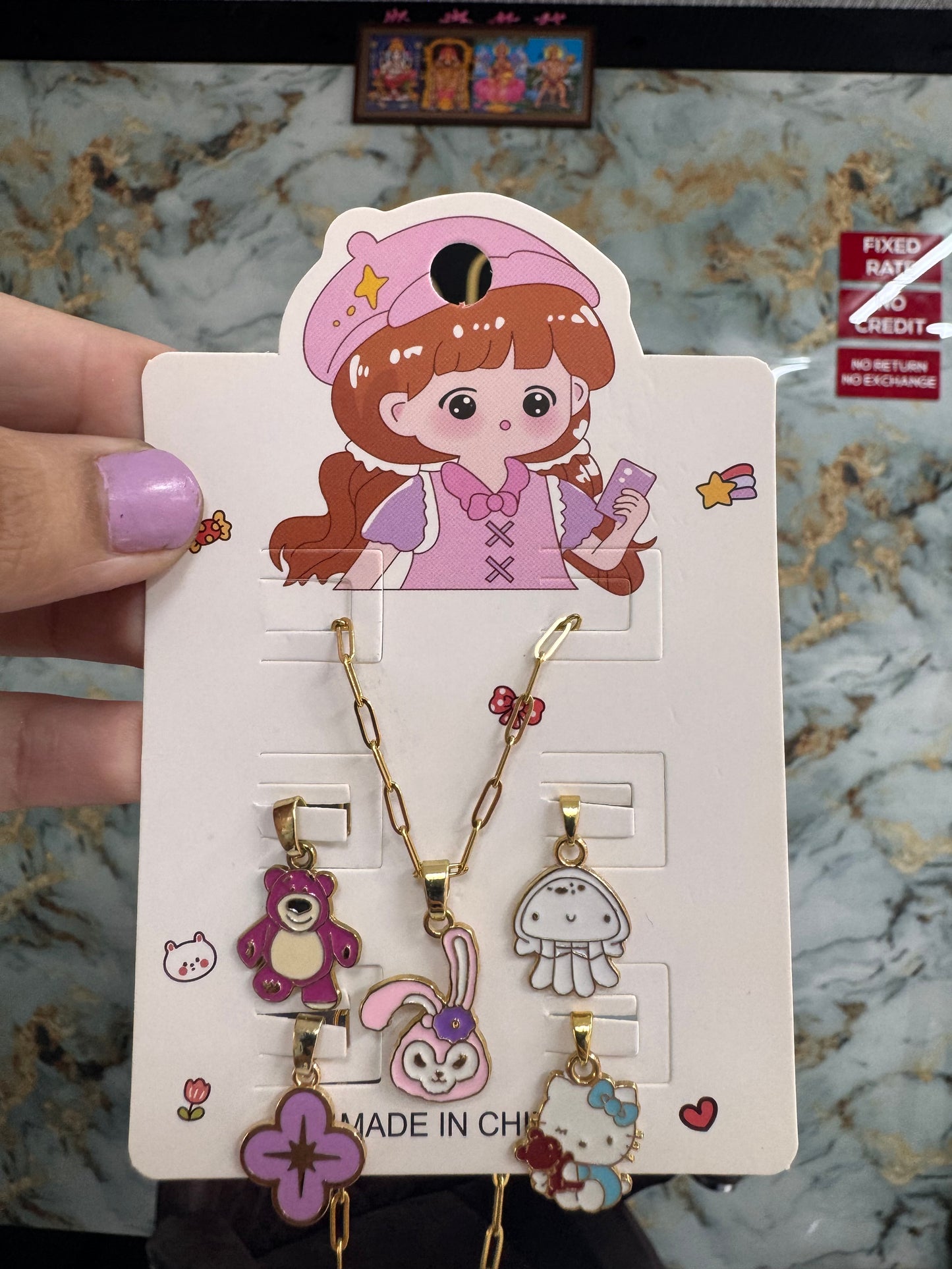 Charm jewelry sets