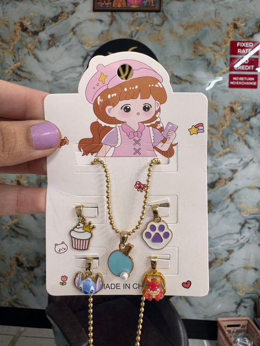 Charm jewelry sets