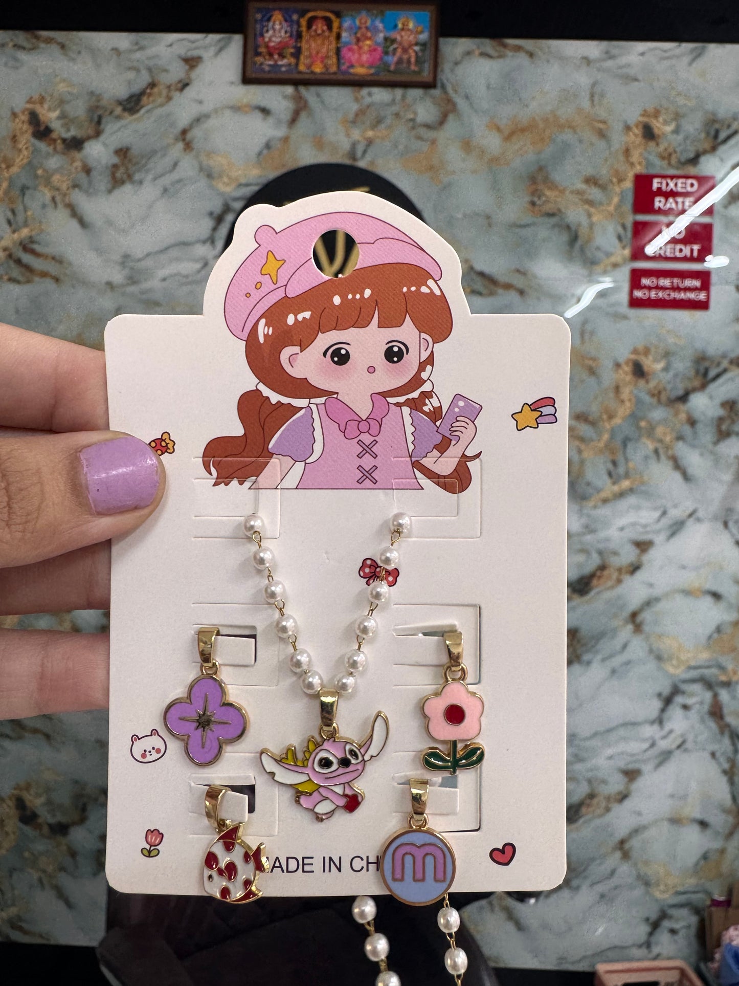 Charm jewelry sets