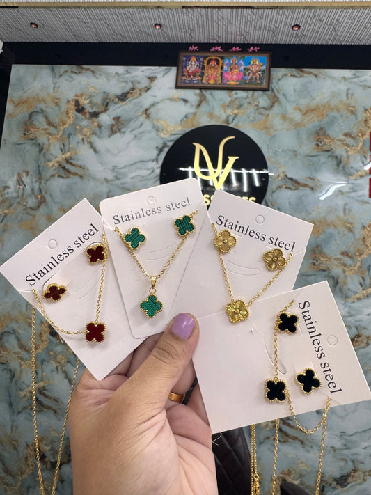 Clover jewelry sets