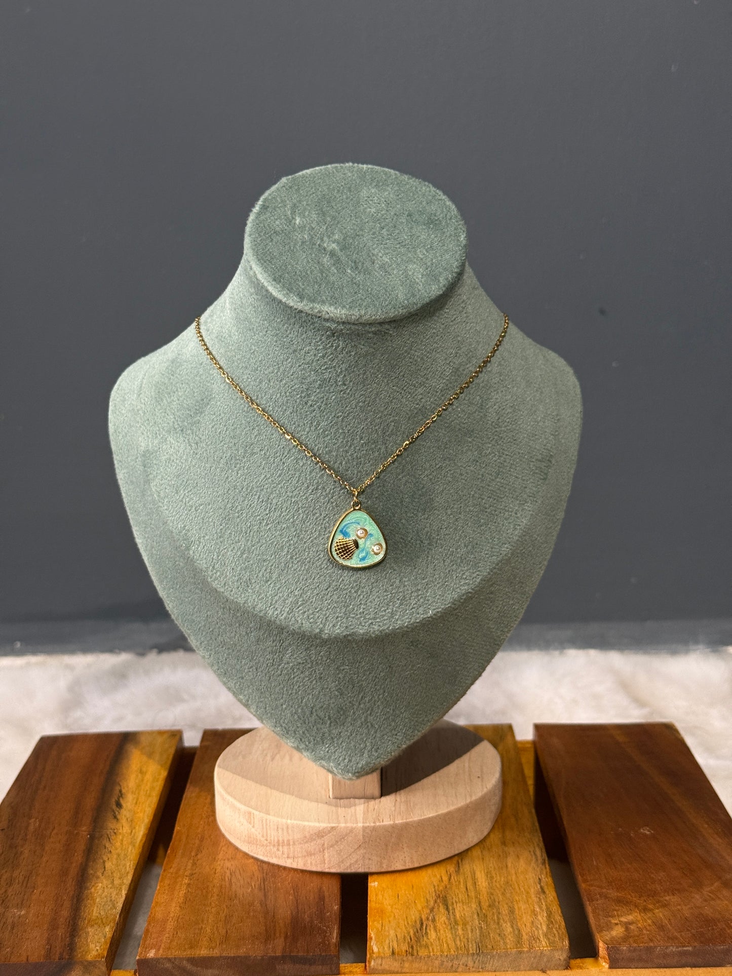 Sea theme anti tarnish chains