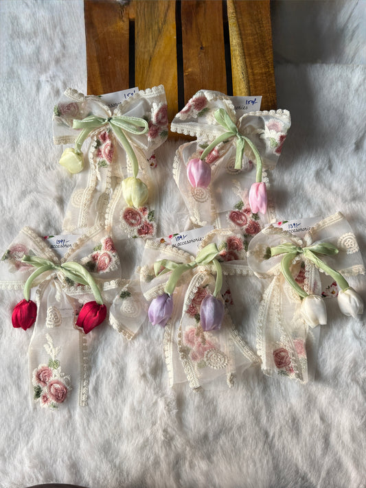 Tulip net jumbo bows