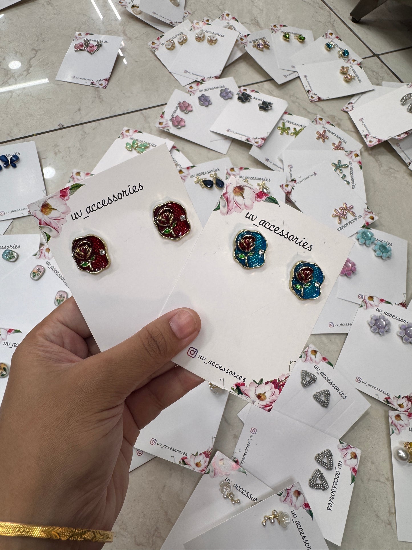 Rose studs
