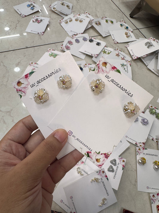 Flower studs