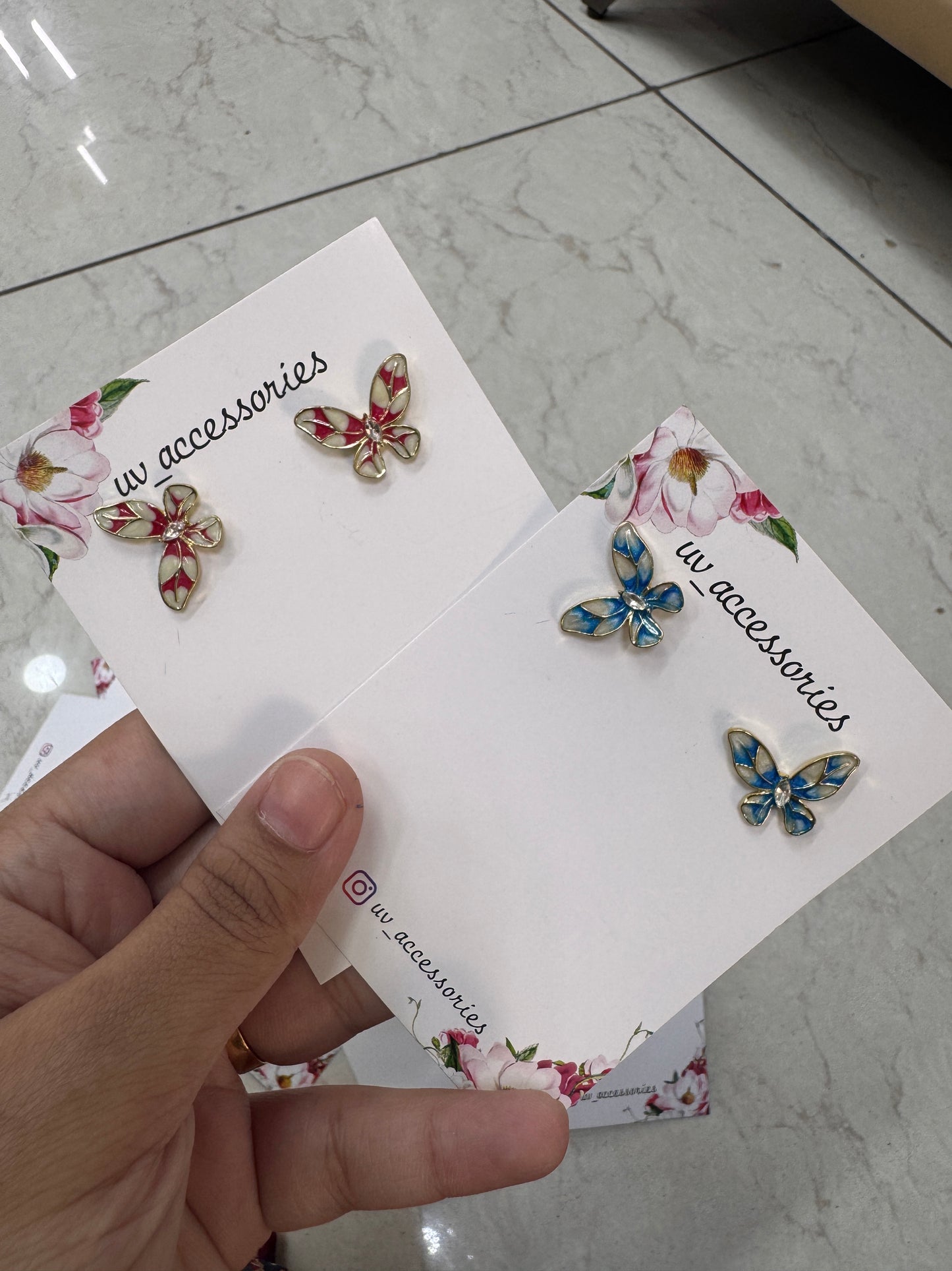 Butterfly studs