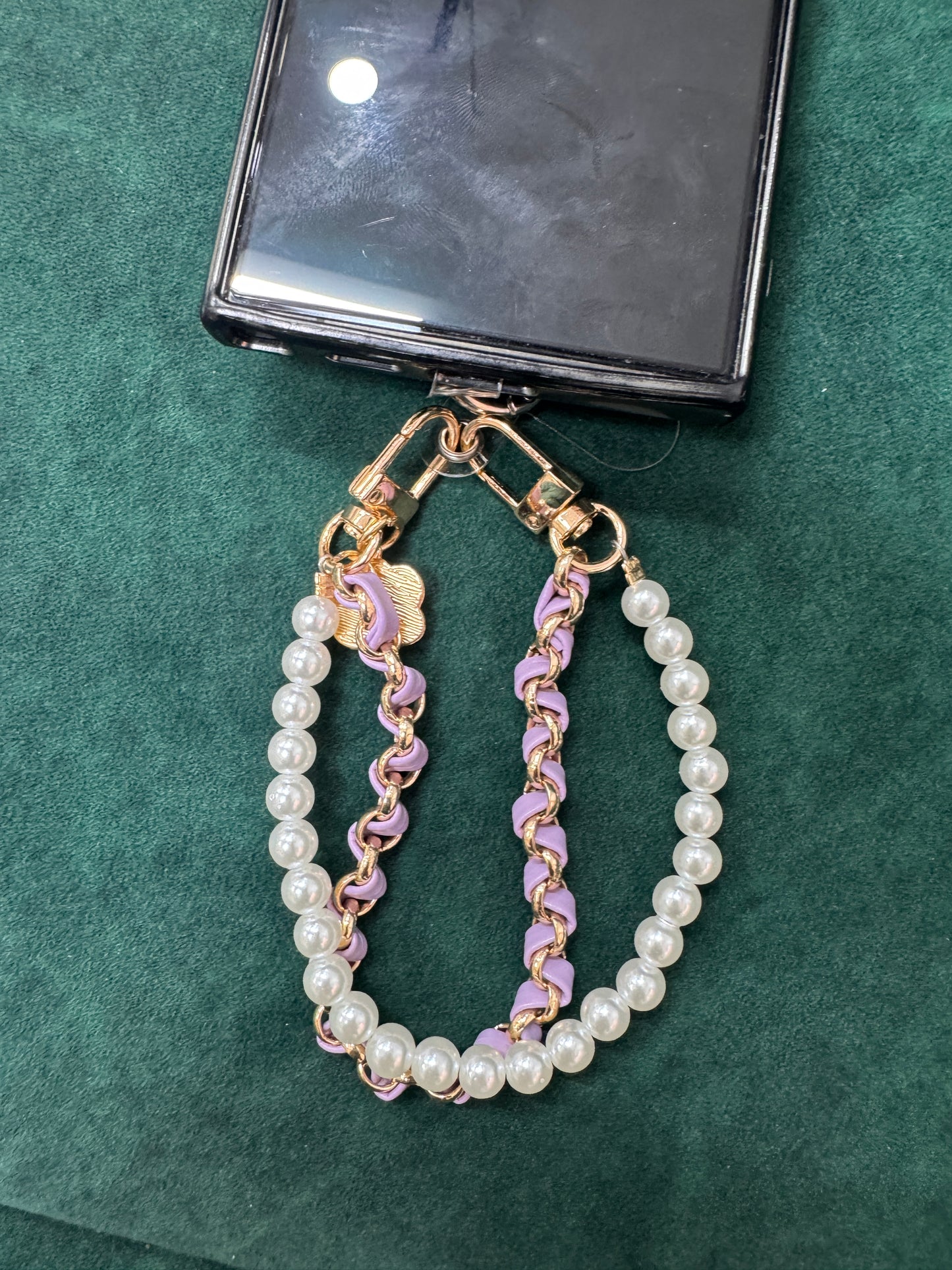 Viral bracelet phone charm