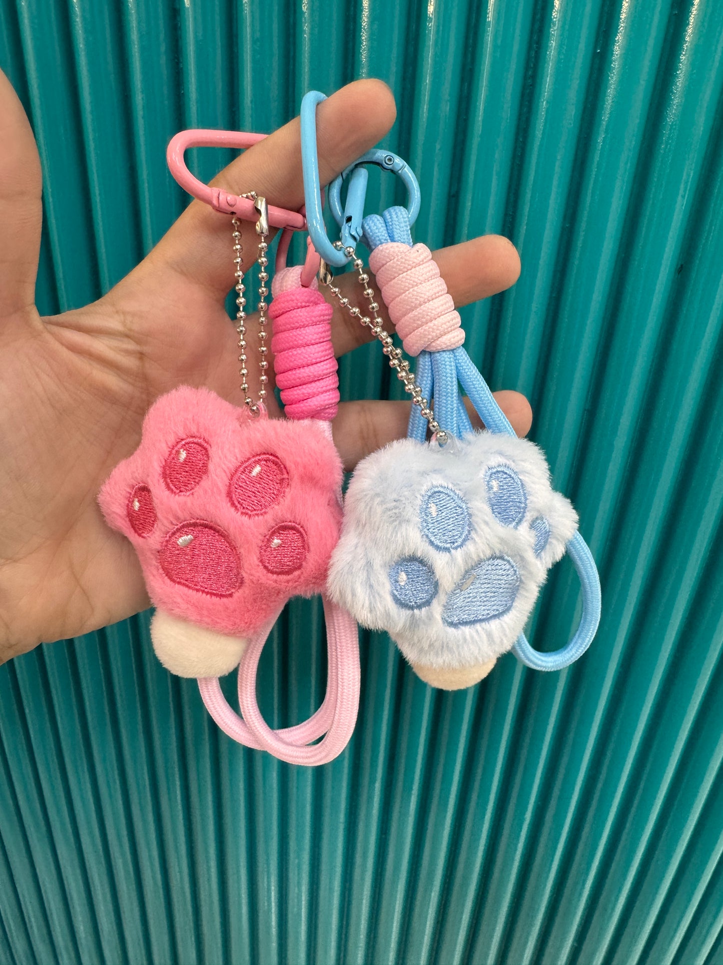 Paw bag charms