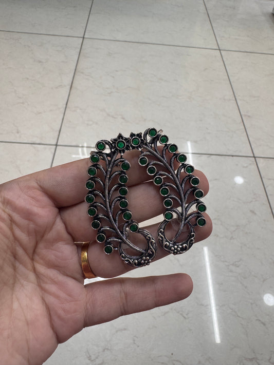 Kundan ear cuffs