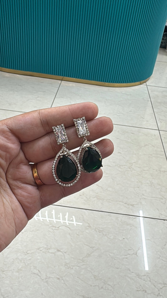 Jaded earrings