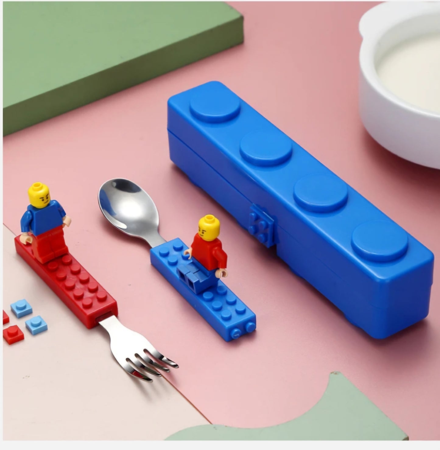 LEGO CUTLERY SPOON AND FORK SET