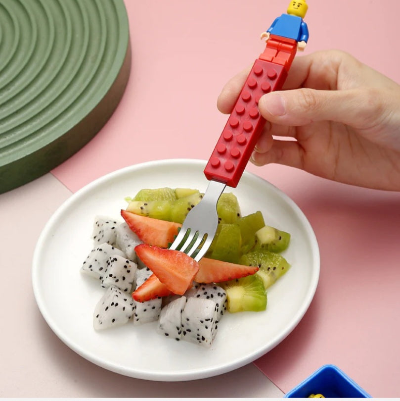 LEGO CUTLERY SPOON AND FORK SET