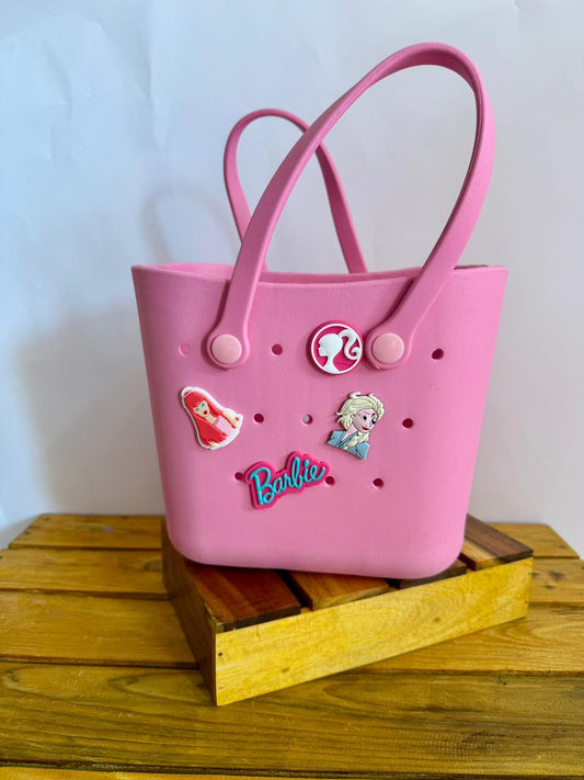 Barbie silicon totebag