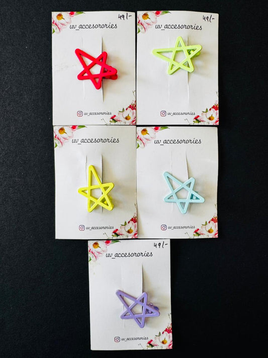 Mini star clips
