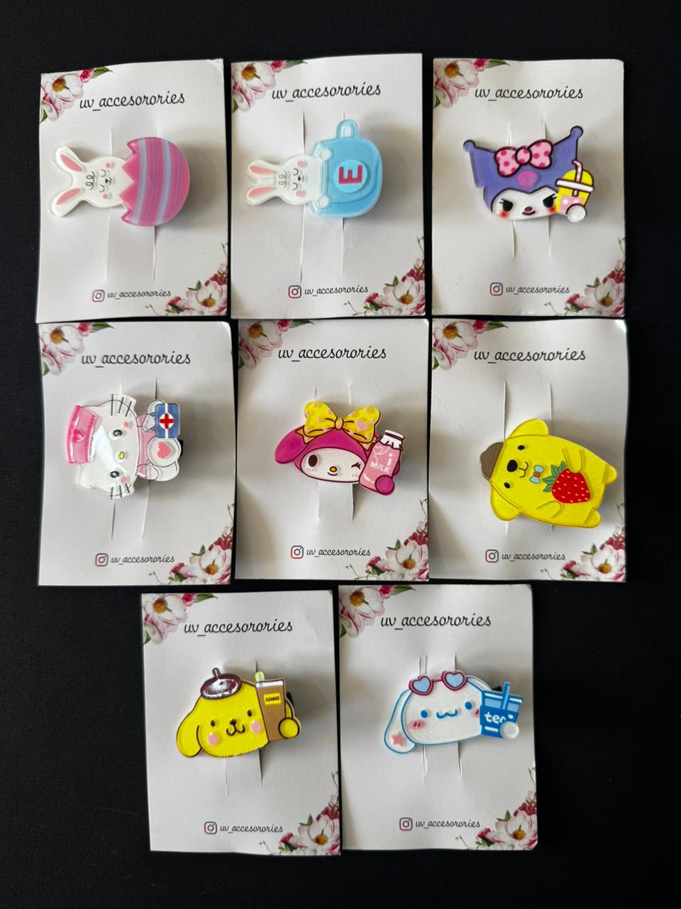 Kawai hair clips