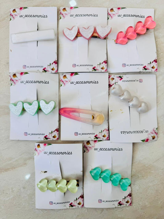 Crystal alligator clips