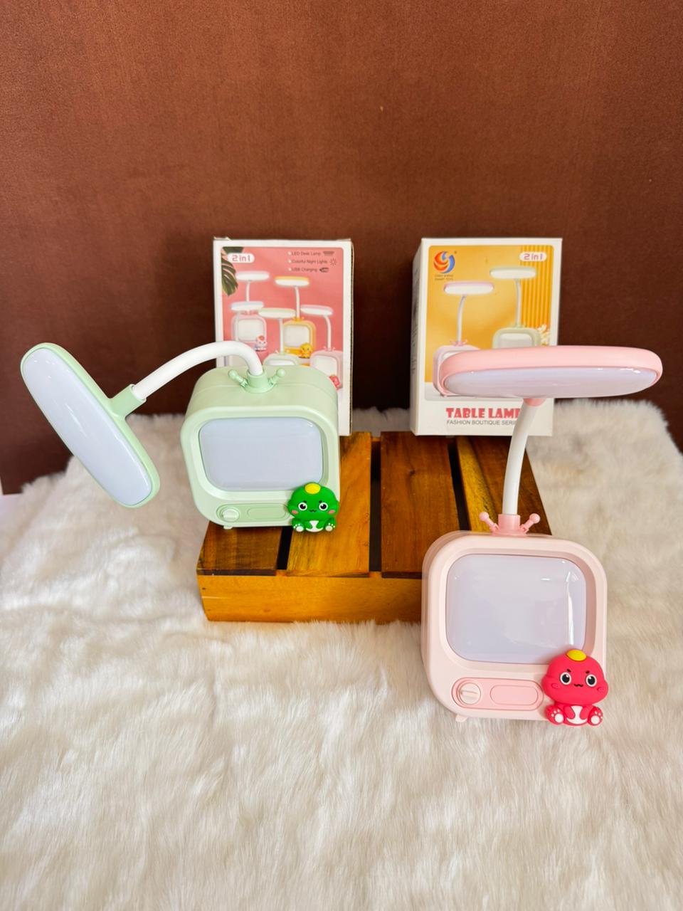 Television table lamp