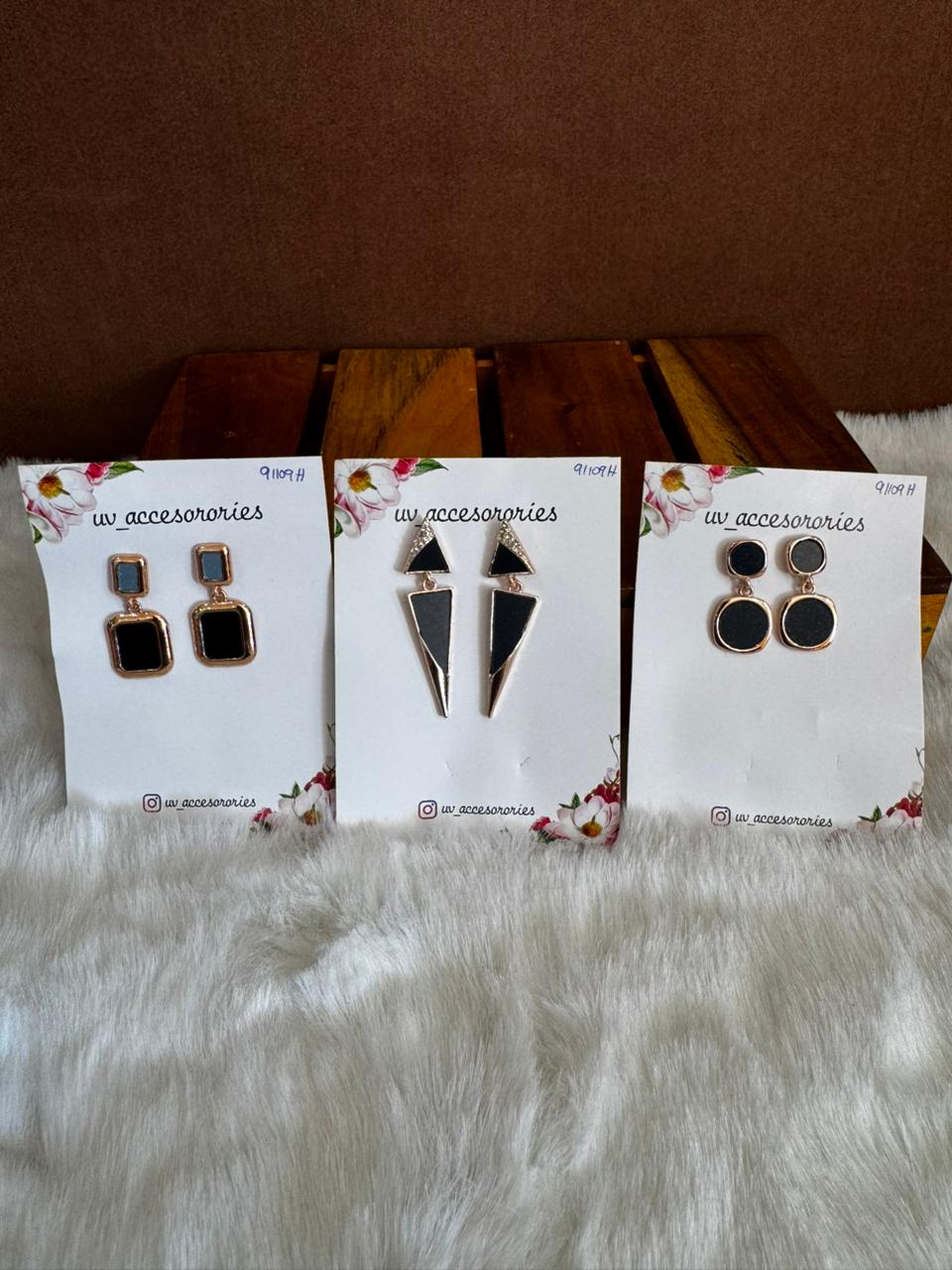 Black stone hangings