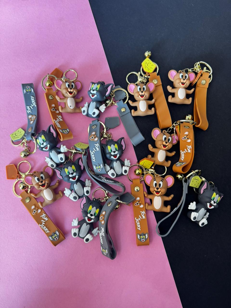 Tom and jerry keychains