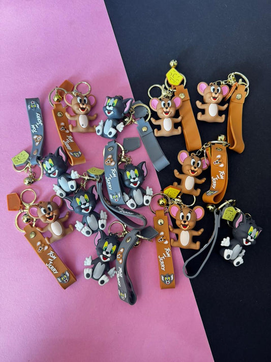 Tom and jerry keychains