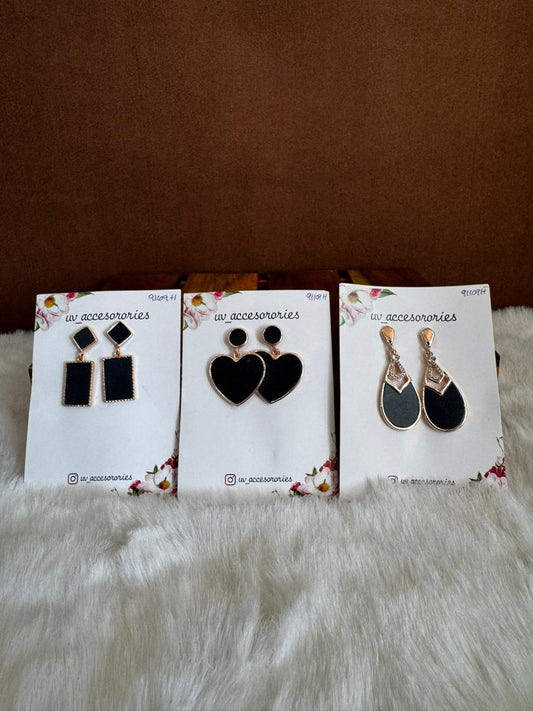 Black stone hangings