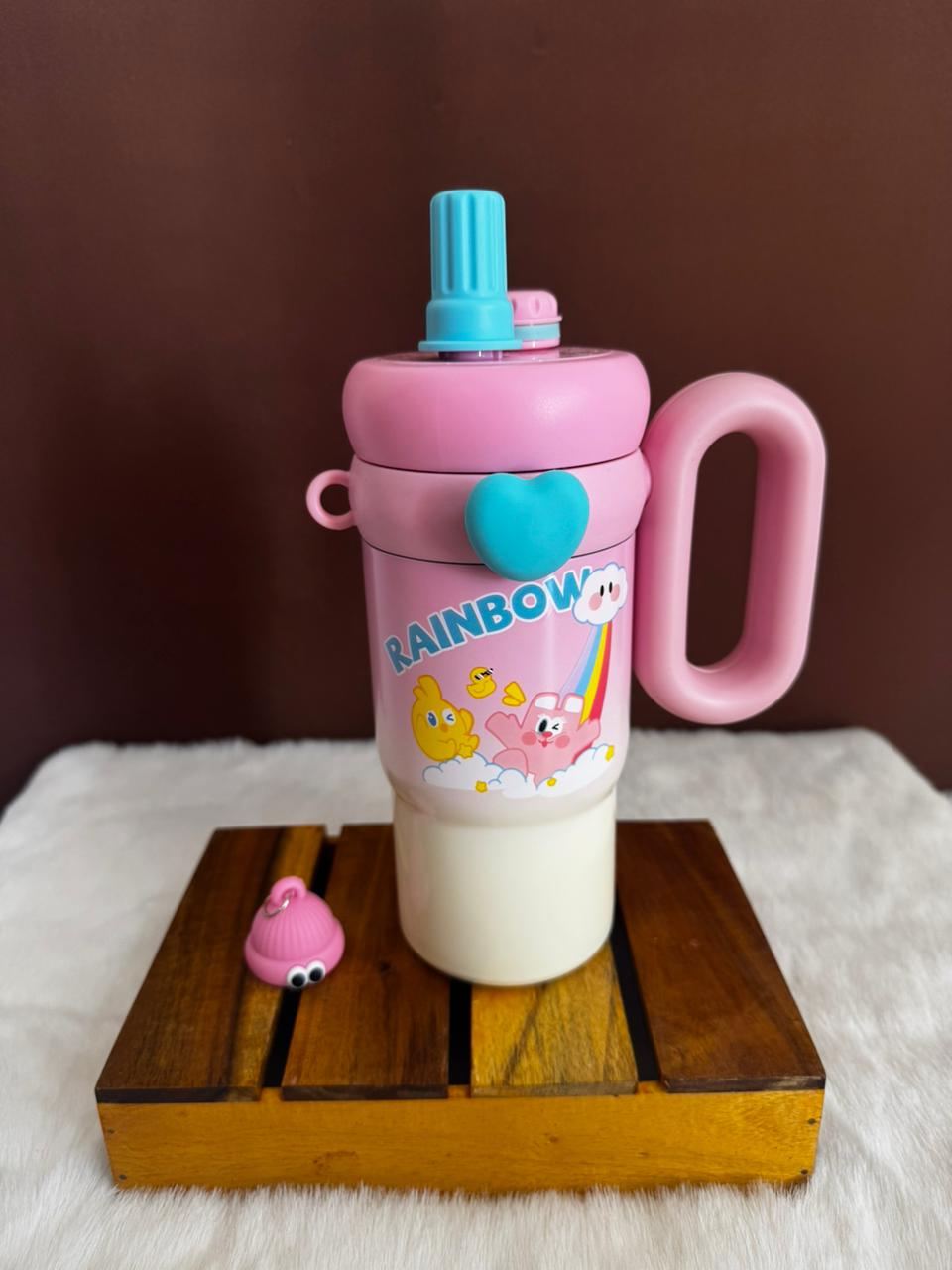 pastel cartoon sipper