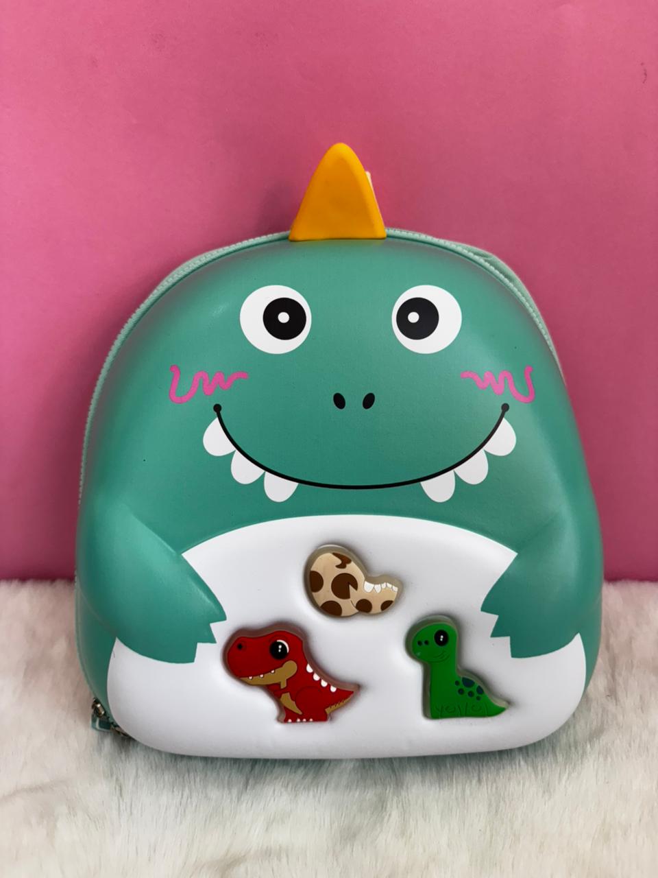 Dino lighting school bag