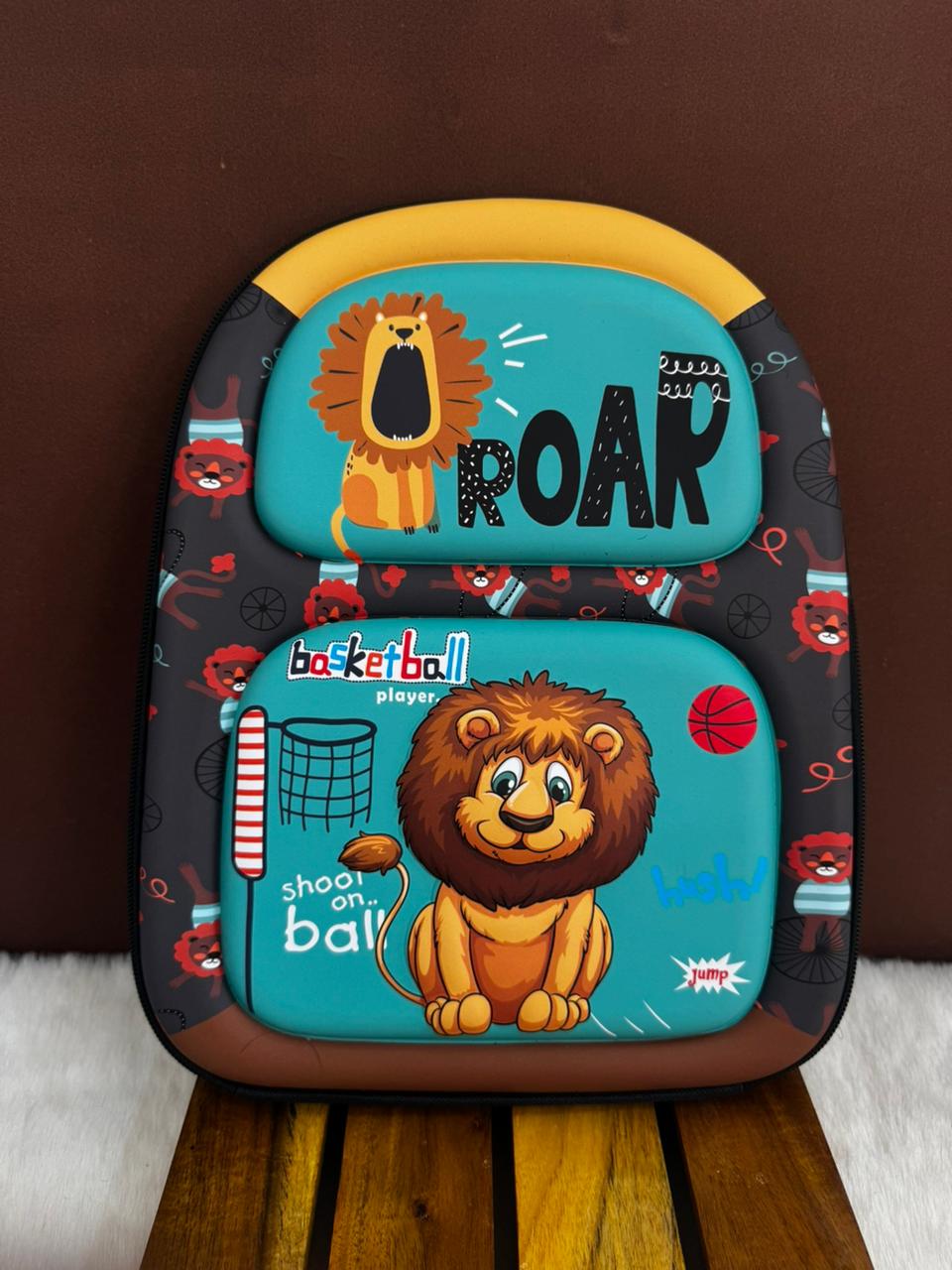 Lion school bag