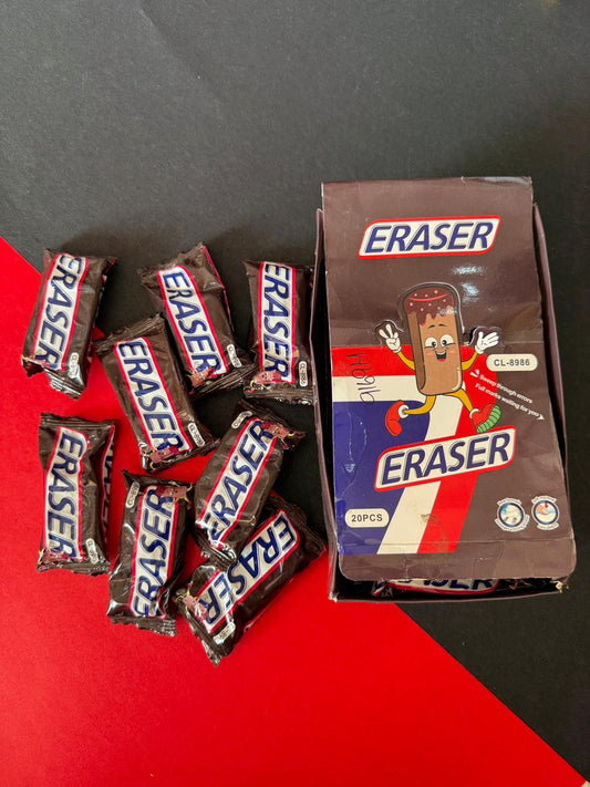 Chocolate eraser
