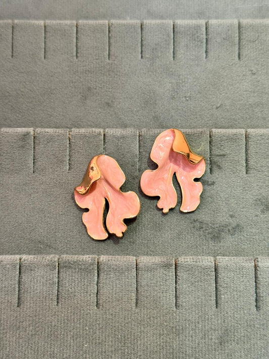 Pink cut studs