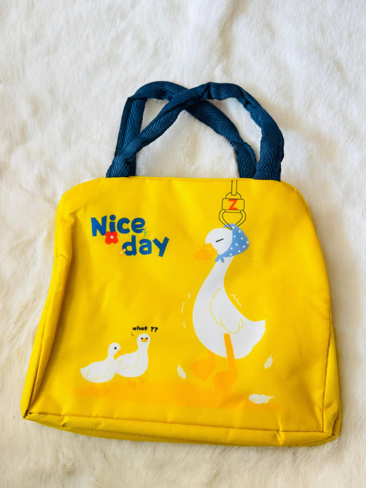 2d duck lunch bag