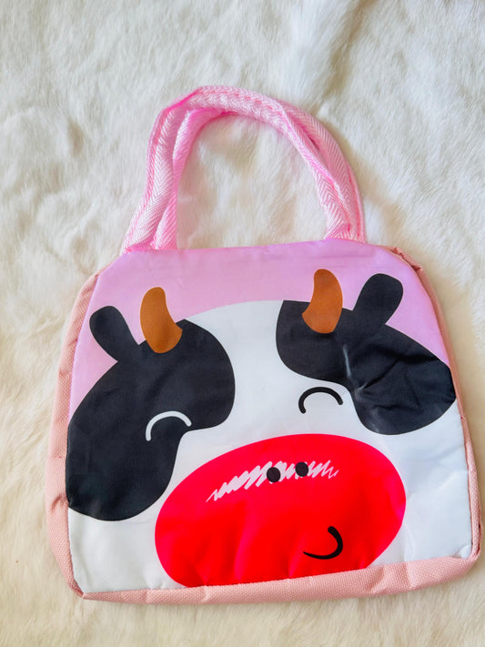 2d cow lunchbag