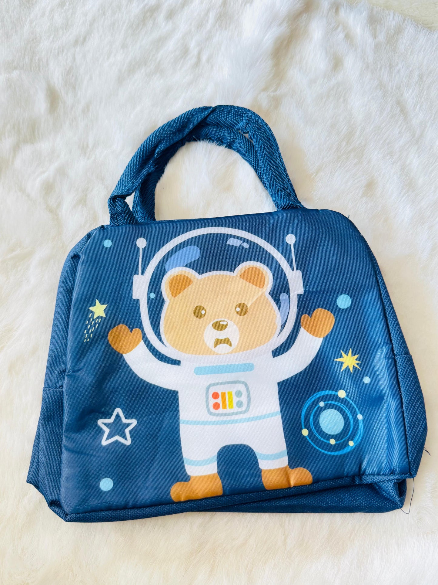 2d space man lunch bag