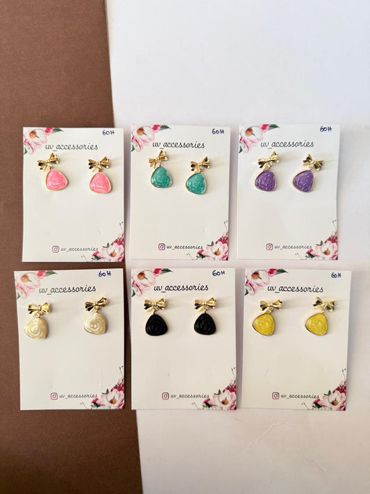 Triangle earrings mini