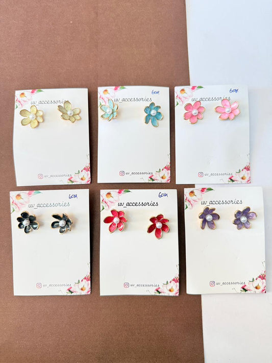 Flower studs
