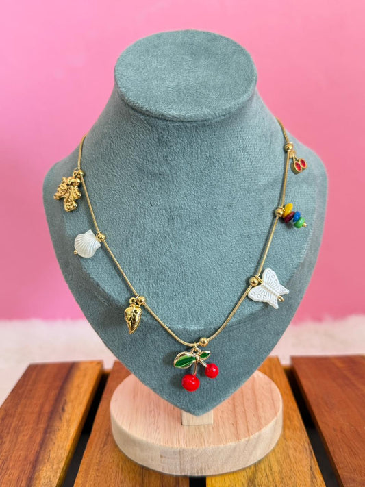 Cherry charms chain