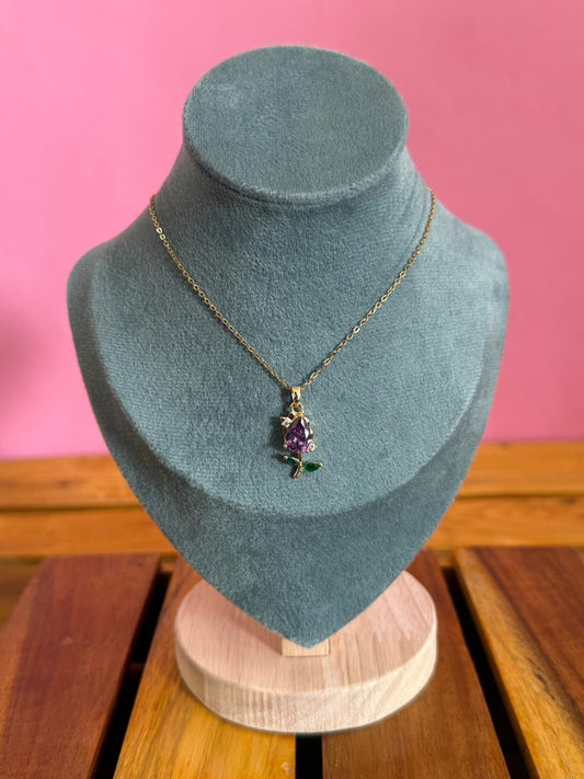 Purple rose chain