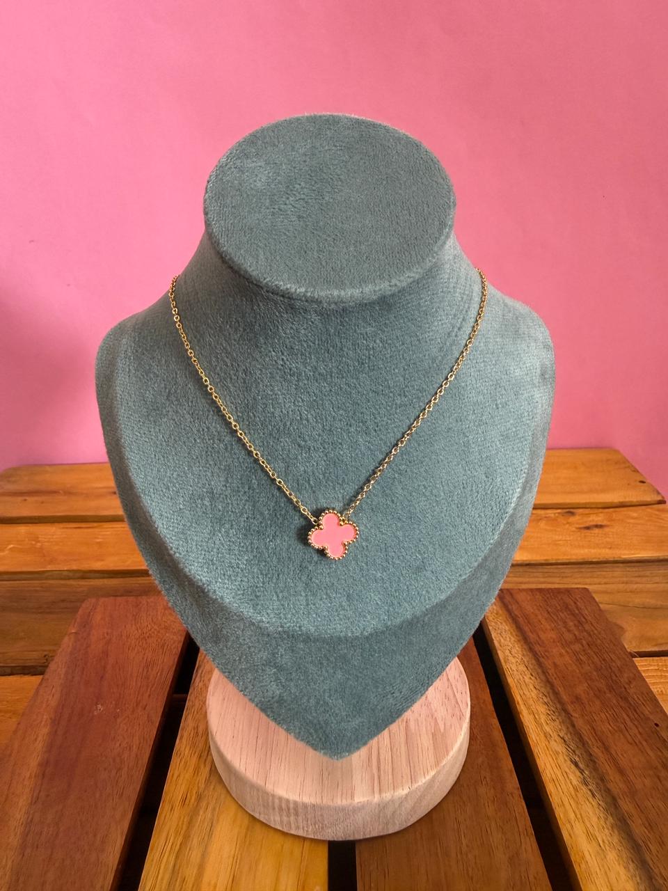 Pink clove chain