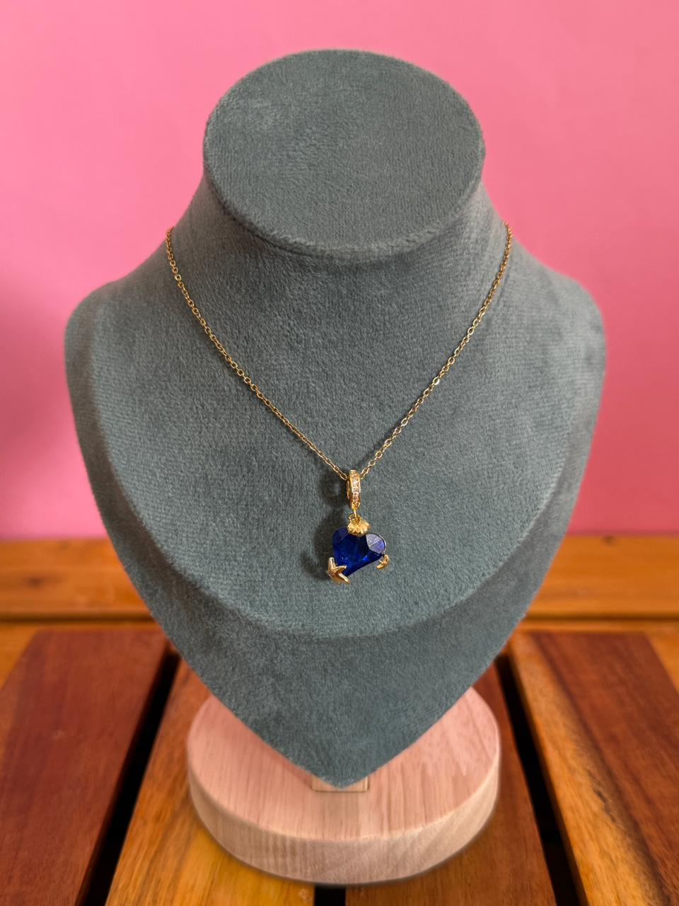 Blue stone chain