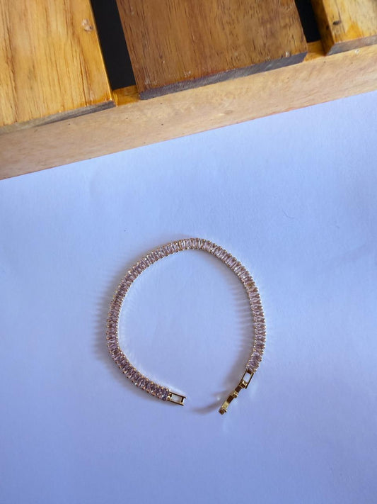 White stone bracelet