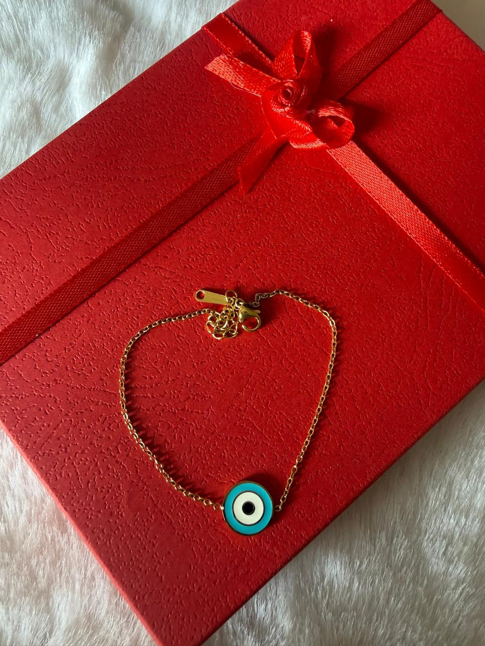 Evil eye bracelet