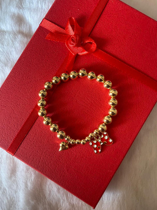 Beads charm bracelet