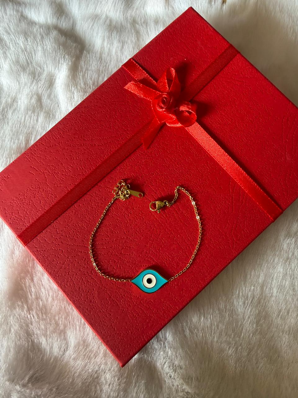 Evil eye bracelet